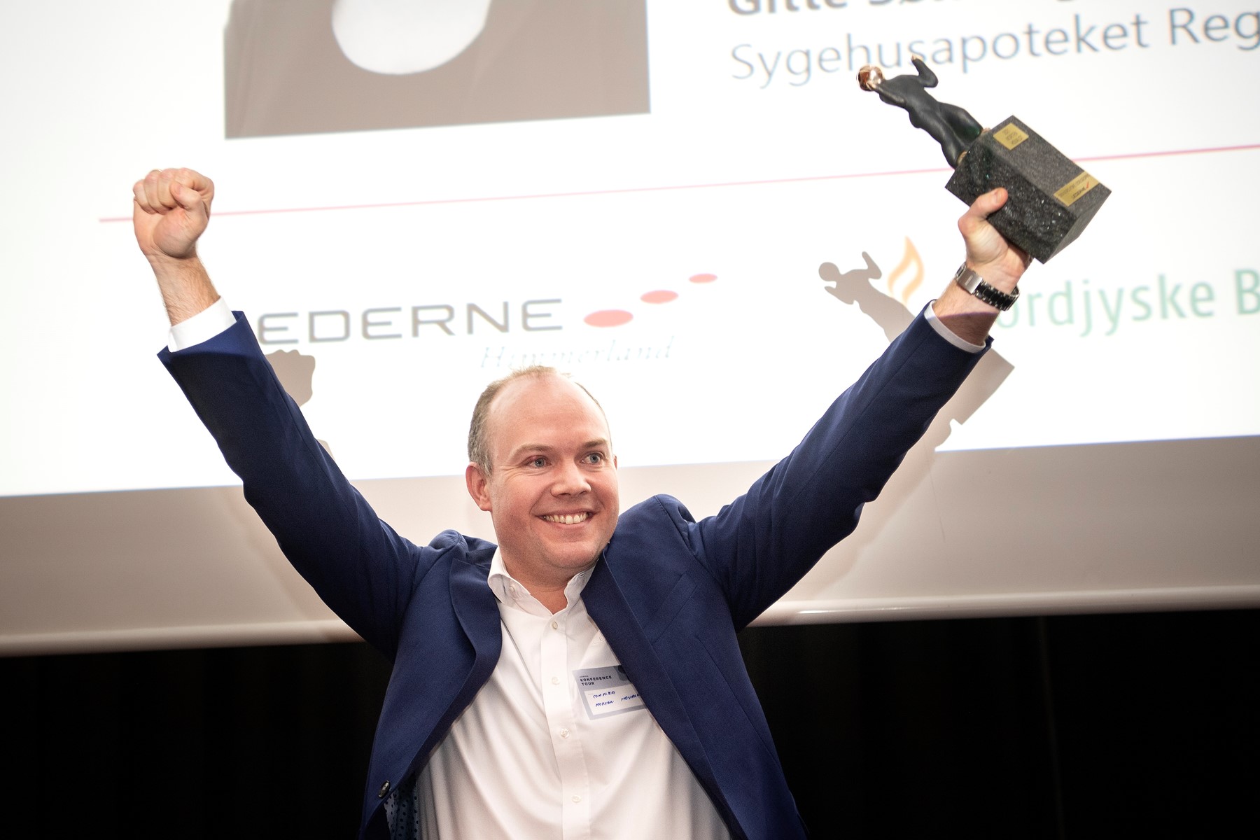 Årets vinder af Den Nordjyske Ledelsespris. Foto: Claus Søndberg