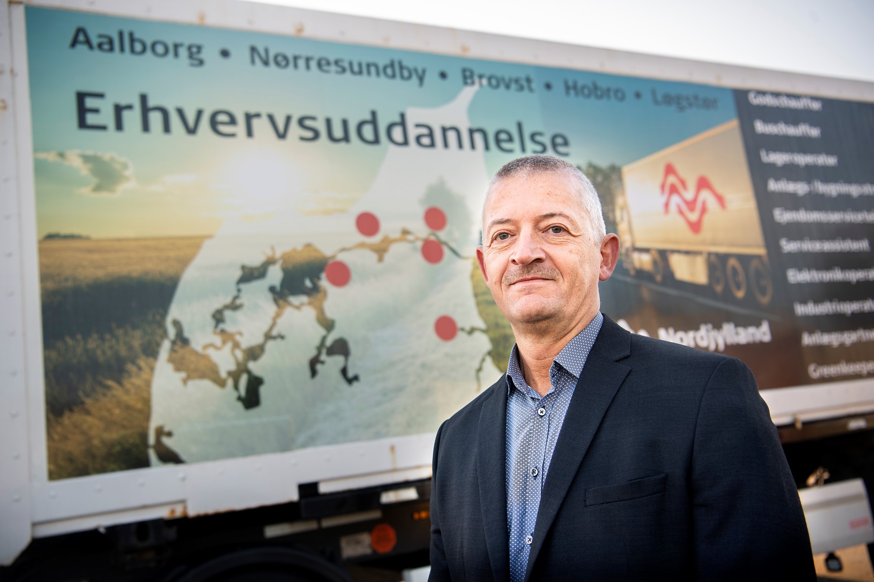 AMU Nordjylland er en uddannelsesinstitution, der har fokus på at understøtte det fleksible danske arbejdsmarked med relevante og målrettede uddannelsestilbud. Foto: Claus Søndberg.