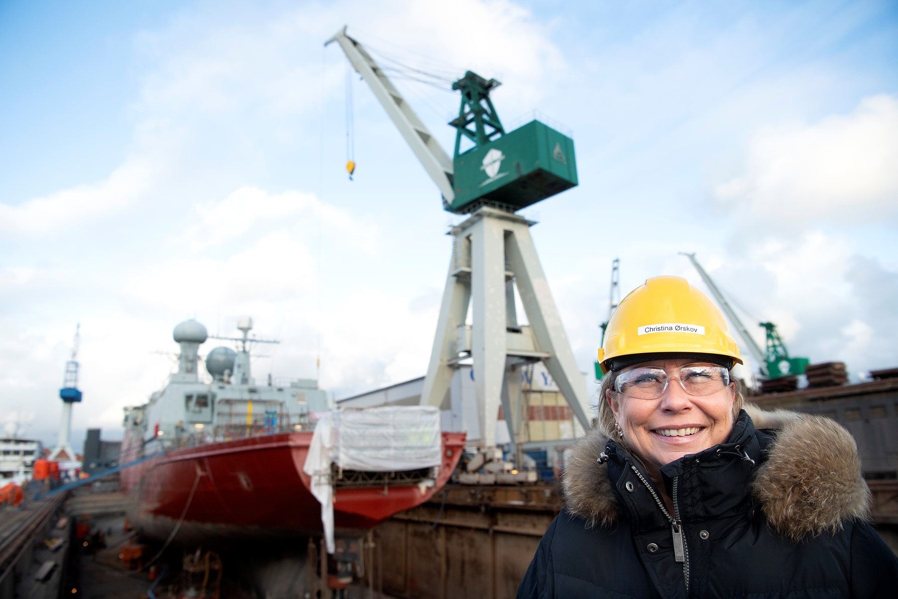 Direktørens kalender er altid fyldt. Hun er med i mange maritime bestyrelser og netværk. Foto: Claus Søndberg