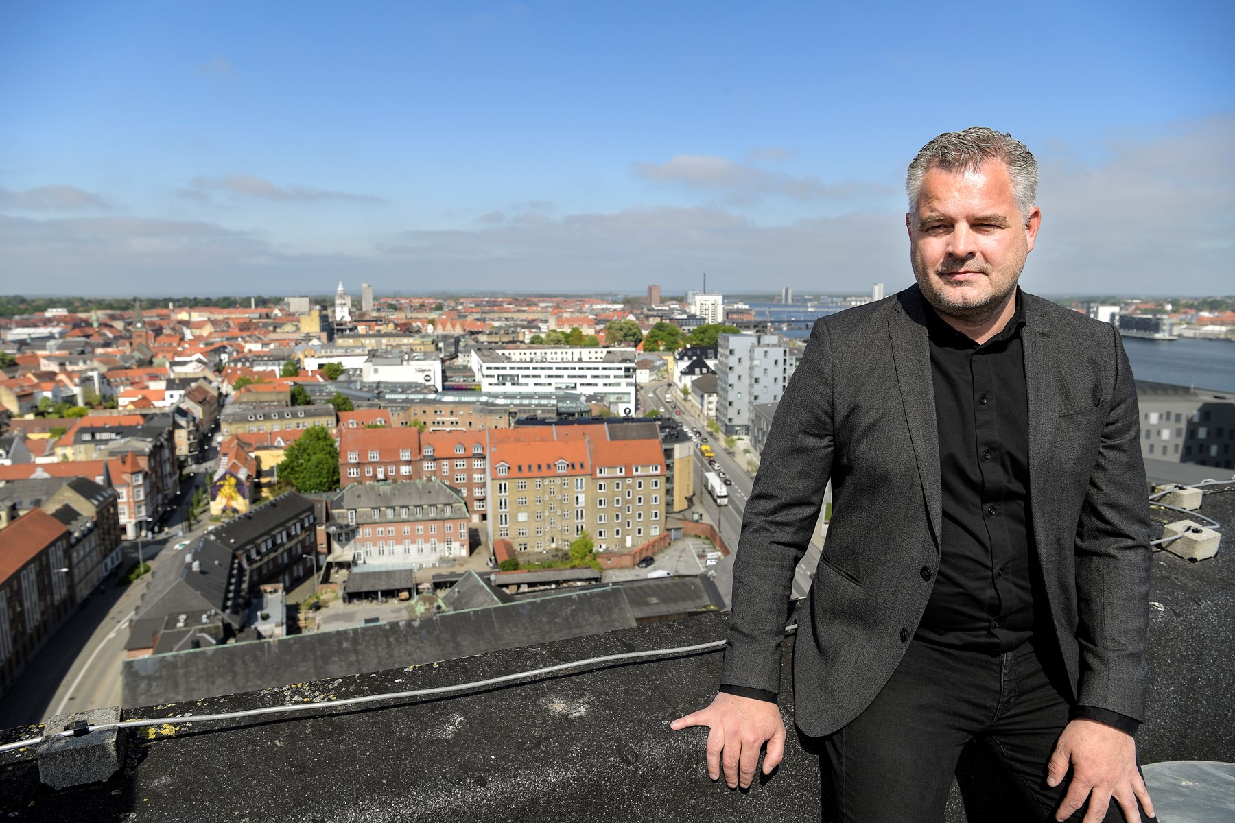 På sit CV kan Tonny Thorup både skrive erhvervsdirektør i BusinessAalborg og afdelingschef i erhvervsafdelingen i Aalborg Kommune. Foto: Claus Søndberg.