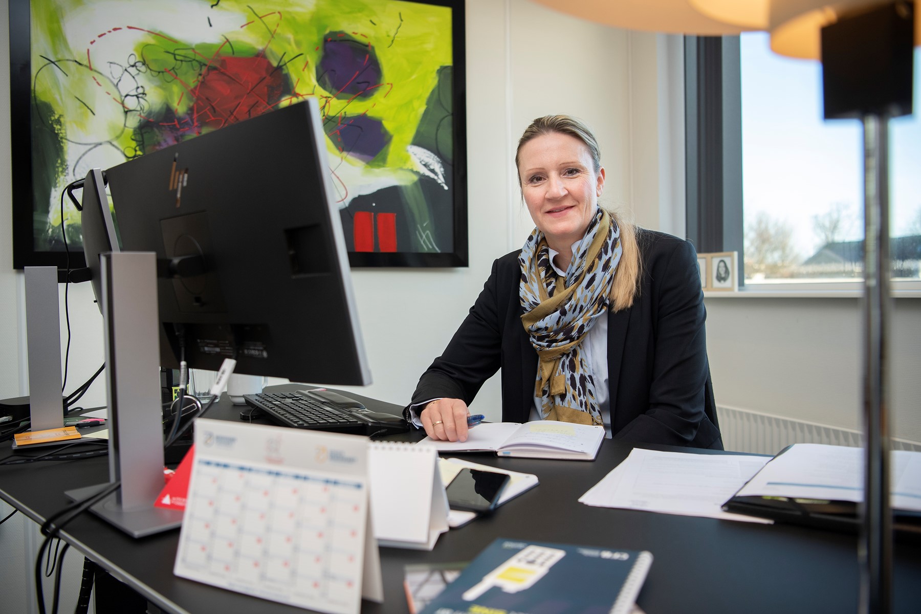 Diana Sørensen har siden 2018 siddet som direktør hos Nordjyllands Beredskab der har hovedkontor i Aalborg. Foto: Claus Søndberg